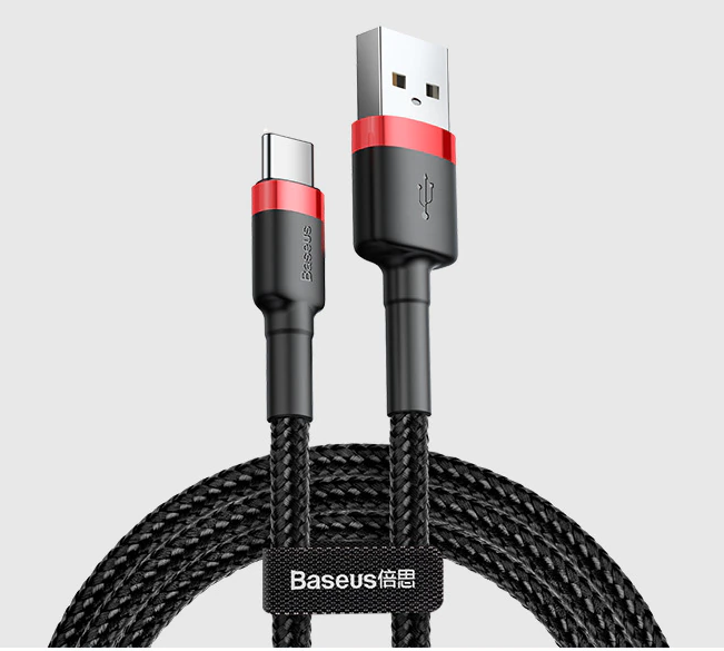 Baseus Reversible Type C usb charging cable for Android (DS)