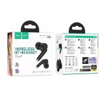 HOCO EQ13 True Wireless Bluetooth Earphone-Black Color-Fingary