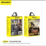 AWEI T29 Pro True Wireless Earbuds – Yellow Color fingray