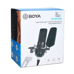 BOYA BY-M1000 Professional Large Diaphragm XLR Condenser Microphone (3 Polar Patterns) fingray