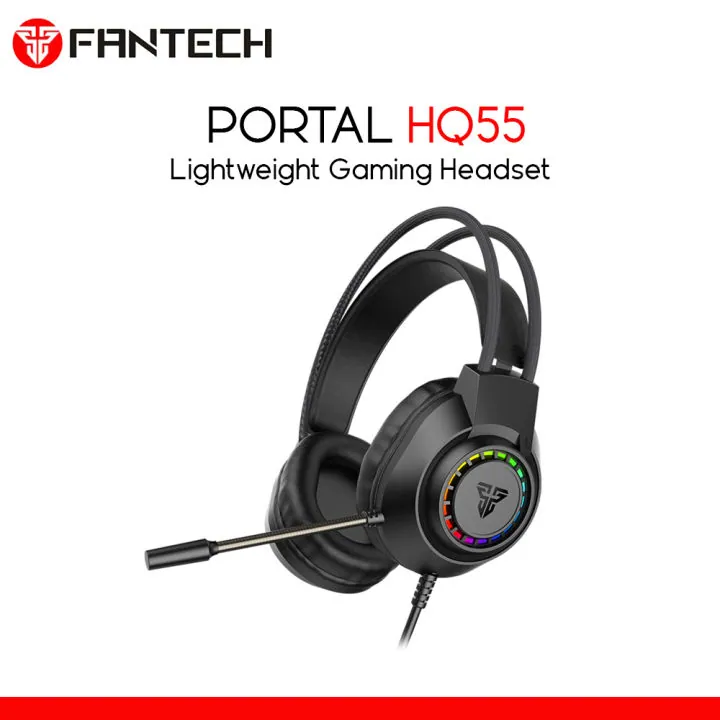 Fantech PORTAL HQ55 RGB Gaming Headphone