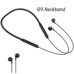 GearUP G9 Neckband Magnetic Metal Earphone With Good Quality Microphone fingray