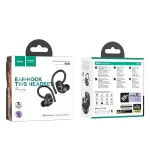 HOCO EQ8 Pure Joy In-Ear True Wireless BT Headset – Black Color fingray