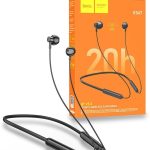 HOCO ES67 Wireless Neckband – Black Color fingray