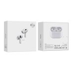 Hoco EW51 ANC True Wireless Bluetooth Earbuds – White Color fingary