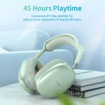 Hoco W35 Air Wireless Headphone- Green Color