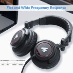 Maono AU-MH501 Professional Studio Monitor Headphone, Over Ear With 50mm Driver For Gaming, DJ, Studio, And Microphone Recording-fingary2