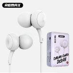 Original Remax RM-510 Earphone – White-Fingary