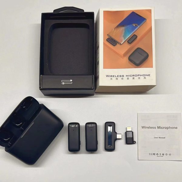 J13 Wireless Microphone with Charging Case For Type-C