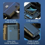 Jmary MW-16 2.4G Wireless Microphone For Mobile & Camera fingray