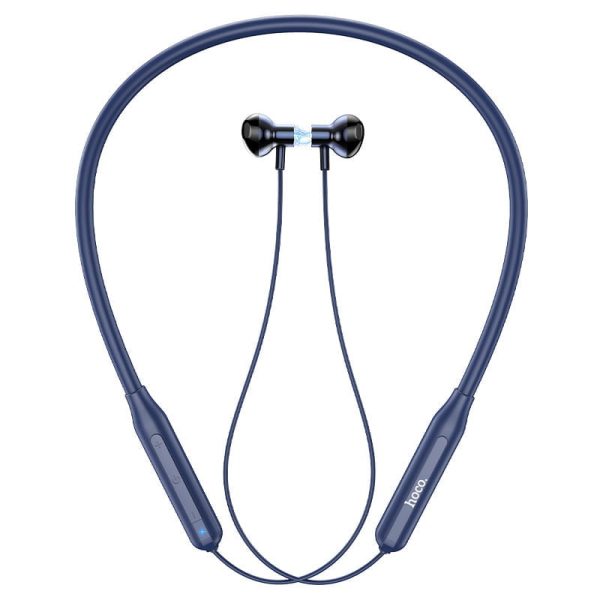 Hoco ES58 Sound Tide Wireless Earphone with Mic – Blue Color