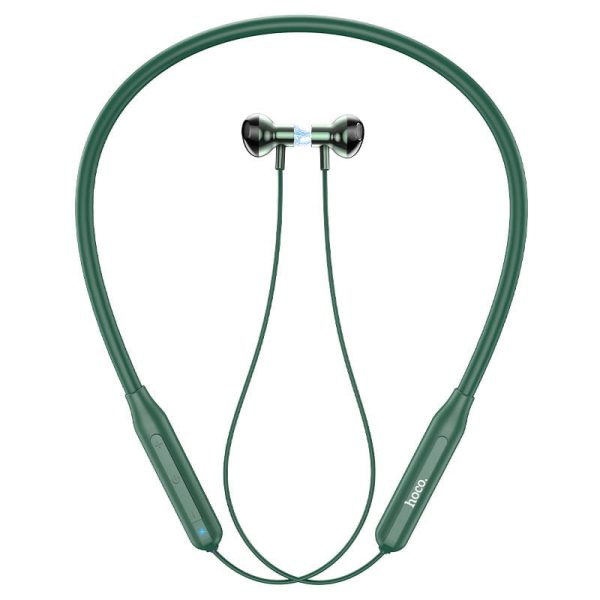 Hoco ES58 Sound Tide Wireless Earphone with Mic – Green Color